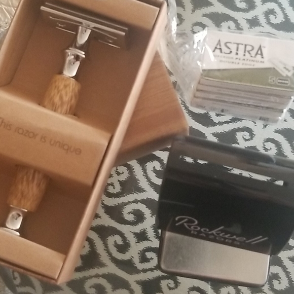 Vintage Bamboo Manual Razor Shaving Double Edge Cl - Picture 3 of 4